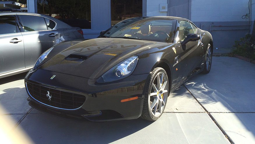 Lady Gaga's Ferrari